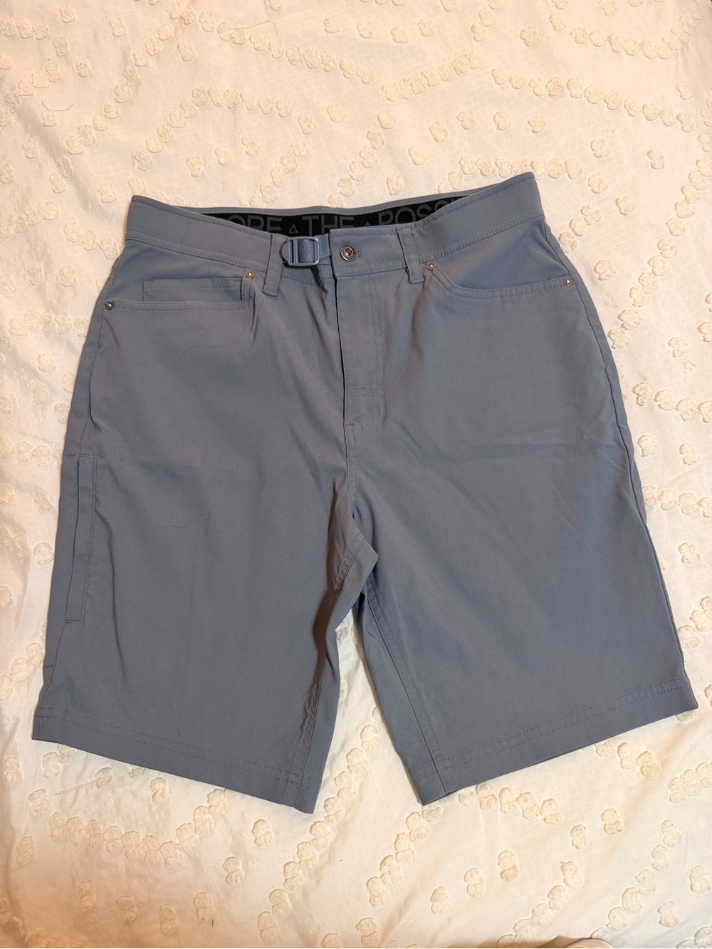 Gerry Men's Gray Outdoor Venture Stretch Shorts